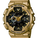 Reloj Casio G-Shock Classic antimagnético dorado, GA-110GD-9AER, para hombre.