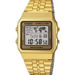 Reloj Casio Retro dorado oro amarillo A500WEGA-9EF