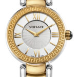 Reloj Versace V-Metal Icon de mujer "Leda", acero bicolor VNC05-0014