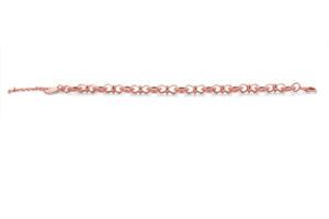 Luxenter pulsera de eslabones chapada en oro rosé ref.SPBY002