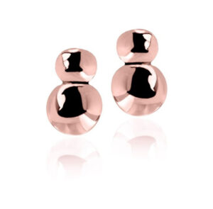 Luxenter pendientes metal chapado en oro rosa ref.SPEW052