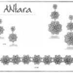 Pendientes de plata con pulsera compañera