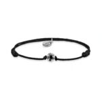 Pulsera fina en negro