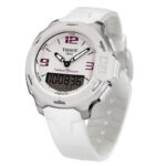 Nuevo reloj Tissot Racing Touch T0814201701700 en blanco