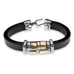 pulsera-cuero-plata-bronce-2