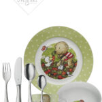 Cubiertos infantiles de 7 piezas.