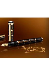 Estilográfica de Montblanc edicón limitada en homenaje a Miguel de Cervantes