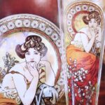 Goebel: jarrones en cristal del pintor Alphonse Mucha