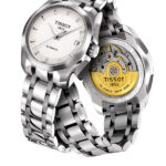 Reloj Tisssot automático Couturier para mujer, en acero T035.207.11.011.00