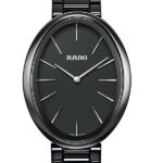 Reloj Rado Esenza Touch para mujer, en cerámica negra brillo e índices (ref. 277_0093_3_015)