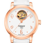 Reloj Tissot para mujer, dorado en P.V.D. en oro rosa