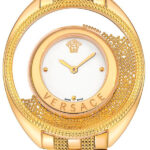 Reloj Versace para mujer dorado en I.P. en oro amarillo