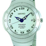 Reloj Seiko Kinetic Auto Relay, de la colección Premier (SMA165)