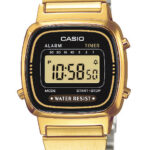 Reloj Casio retro de mujer dorado, origianal LA670WEGA-1EF