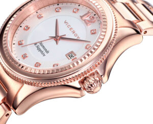 Reloj Viceroy Penélope Cruz mujer, dorado oro rosé con diamantes 47890-95