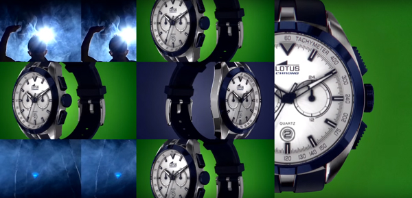 Relojes Lotus para hombre Smart Casual en colores, anunciados en televisión