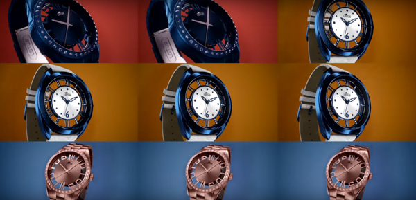 Relojes Lotus de mujer "Trendy" en colores, anunciados en televisión