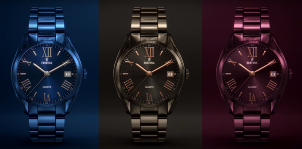 Relojes Festina mujer Boyfriend, en colores, anunciados en televisión