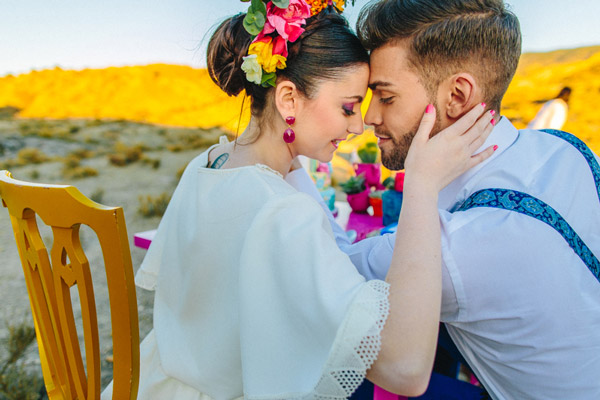 Peinado y maquillaje para novios, por Clara Romero.