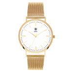 reloj-balber-unisex-retro-esfera-blanca-malla-dorada-oro-amarillo